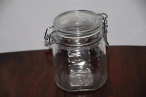 Vorratsglas von Bormili Rocco Italien, 3/4 Liter, Luftdicht schließend - Bild 1 von 3