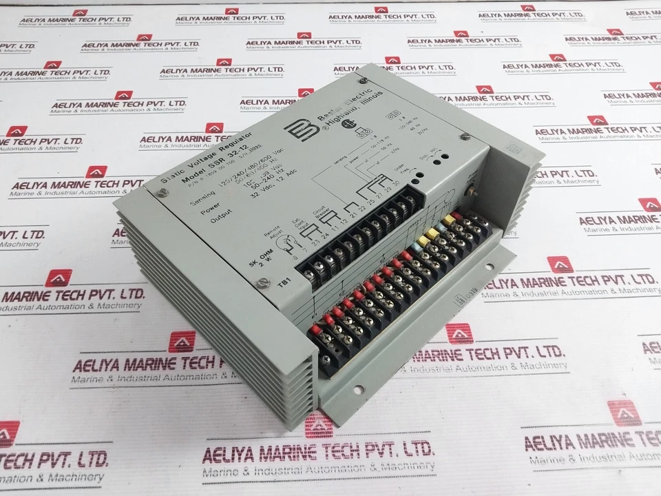 Basler Electric SSR 32-12 Static Voltage Regulator 9 1859 00 100 - Image 1 of 4