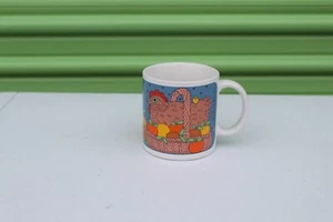 Vintage Taylor & Ng Coffee Cup Mug Chicken In A Basket - Picture 1 of 6