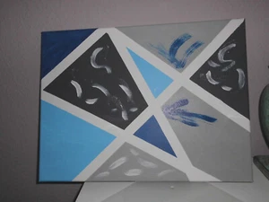 Neues Acrylbild auf Keilrahmen Größe 40 X 30 cm - Bild 1 von 2