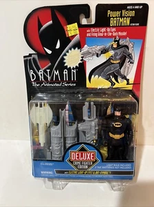Batman The Animated Series Power Vision Batman w/Electric Light-Up Eyes NIP MOC - Picture 1 of 1