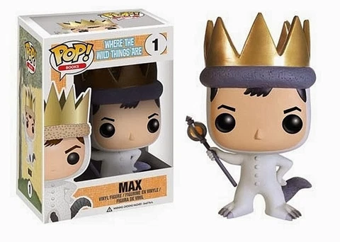RARE 2014 MAX Where The Wild Things Are Funko Pop Vinyl New in Box + Hard Case Cover