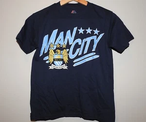 Manchester City MCFC Football Soccer T-Shirt New Youth SMALL - Picture 1 of 1