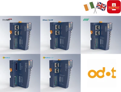 ODOT Remote I/O Network Adapter Coupler Module EtherCAT/EIP/Modbus/TCP/Profinet - Image 1 of 3