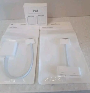 iPad/iPod VGA & AV Adapters & Camera Connection Kit - MC531ZM/A Group New - Picture 1 of 4
