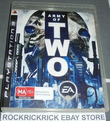 PLAYSTATION 3 GAME ARMY OF TWO INCLUDES MANUAL (PAL) - Image 1 of 3