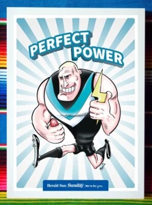 Framed 2021 PORT ADELAIDE POWER AFL Poster - 62cm x 44.5cm x 3cm - Foto 1 di 3