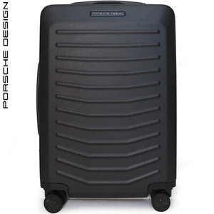 Porsche Design Roadster black Hardside carry-on spinner Suitcase Trunk S 21 - Picture 1 of 13
