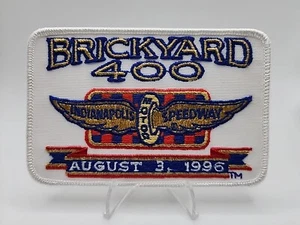 Vintage 1996 Brickyard 400 Patch Indianapolis August 3 1996 - Picture 1 of 4