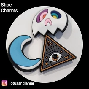 Crocs "Illuminati" Charms Set of 3 - Picture 1 of 2