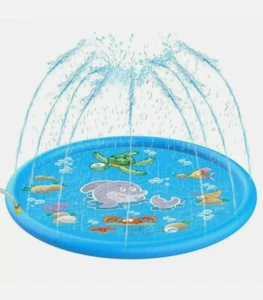 Irrigatore a spruzzo 68" per bambini, piscina per bambini giocattoli acquatici da esterno - Foto 1 di 7