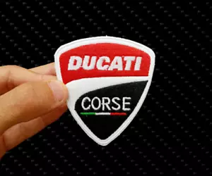 Patch ricamata Ducati Corse toppa abbigliamento motogp - Bild 1 von 2