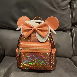 Mini zaino Minnie paillettes Loungefly - Pugno di pesca - Foto 1 di 5