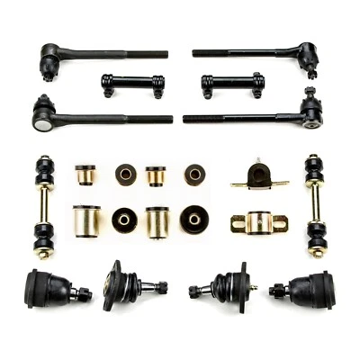 Black Poly Front End Suspension Rebuild Kit 1964 1965 Oldsmobile 442 Cutlass F85 - Image 1 of 4