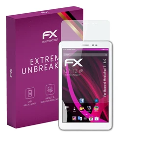 atFoliX Glass Protector for Huawei MediaPad T1 8.0 9H Hybrid-Glass - Picture 1 of 8