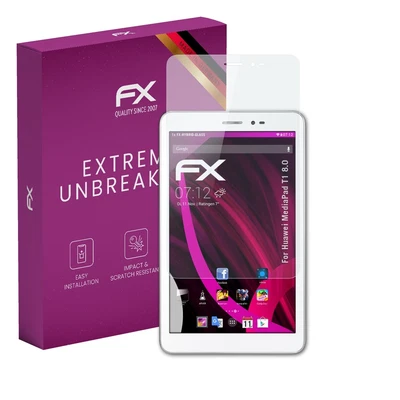 atFoliX Glass Protector for Huawei MediaPad T1 8.0 9H Hybrid-Glass - Image 1 of 4