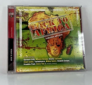 Zurück nach Afrika CD Reggae verschiedene Künstler Granat Seide Dennis braun Sizzla - Bild 1 von 2