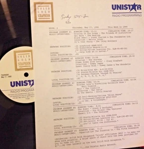 RADIO SHOW:THIS WK 69 5/17/90 RAY STEVENS, NEIL DIAMOND, VENTURES,ELVIS, BEATLES - Picture 1 of 1