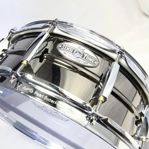 Pearl STH1450BR Sensitone Heritage Alloy Black Brass 14x5 Pearl Snare Drum - Picture 1 of 8
