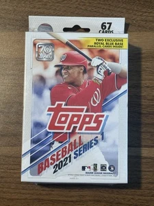 2021 Topps Series 1 Baseball Hanger Box_Brand New Factory Sealed_67 Card Pack - Picture 1 of 2
