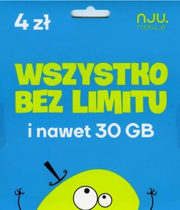 Nju Mobile Starter Polska Starterpaket – SIM-Karte Polen Prepaid - Bild 1 von 1