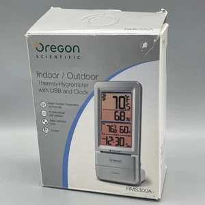 NEW Oregon Scientific RMS300A w/ THGN132N Wireless Temperature & Humidity Sensor - Picture 1 of 12