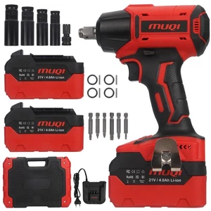 Makita Akku Schlagschrauber Akkuschrauber 650Nm Bürstenlos mit Akku & Ladegerät - Bild 1 von 24