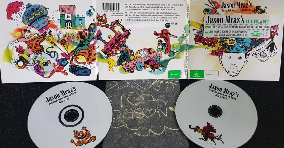 Jason Mraz's Beautiful Mess - Live On Earth - 2009 digipak double CD excellent - Image 1 of 1