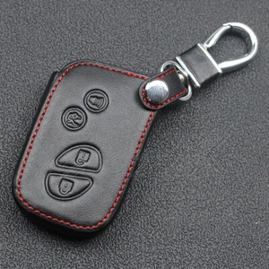 Leather Car Remote Key Fob Holder Case Key Cover For Lexus GX LX RX HYQ14ACX New - Picture 1 of 4