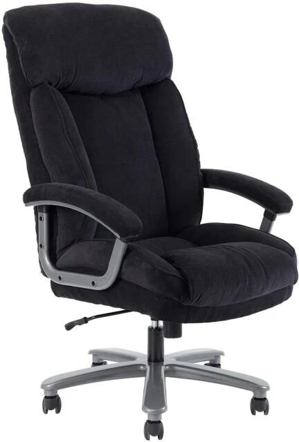 CLATINA Ergonomic Big and Tall Executive Office Chair - Black