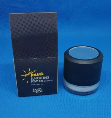 Polvo facial de corte solar Touch in Sol PANG PANG SPF35 PA+++ 0,35 oz nuevo en caja Foto 1 de 3
