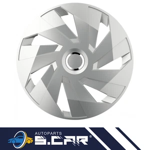 Set 4 Copricerchi 13'' Pollici Universali Coppe Copri Ruota Borchie Vector - Foto 1 di 4