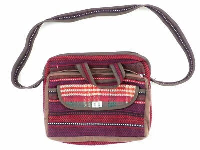 Vintage Tapestry Carpet Messenger Bag, Broken McQueen Zipper, Kilim Purse - Image 1 of 4
