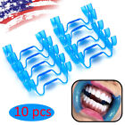 10 Pcs Dental M-Shape Mouth Opener with Mirror Cheek Retractor Teeth Whitening