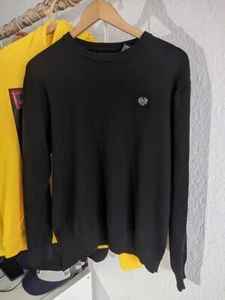 strickpullover phat farm crewneck black in size L - Bild 1 von 3