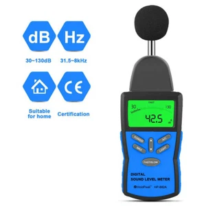 Digital Sound Level Meter Measuring Noise Tester Range 30-130dB Decibel Meter - Picture 1 of 9