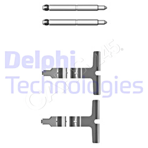 Kit de accesorios de pastillas de freno de disco DELPHI para MERCEDES W220 98-05 Foto 1 de 1