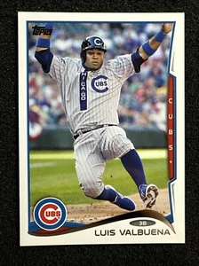 LUIS VALBUENA #318 2014 Topps Béisbol Cantidad Chicago Cubs - Imagen 1 de 2