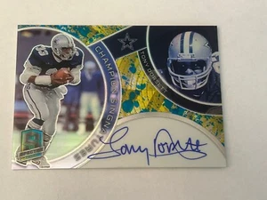 2023 Spectra Tony Dorsett Auto Champion Signatures Neon Splatter /8 SHIPS FREE! - Picture 1 of 10