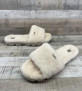 UGG Pure Natural Cozette echte Shearling Hausschuhe Pantoletten 1100892 Damen Gr. 10 - Bild 1 von 9