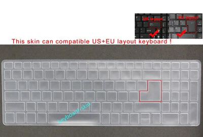 Keyboard Protector Skin Cover for Acer E5-573,E5-574,E5-575 E5-576 E5-722 E5-772 - Image 1 of 4
