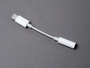 Apple Lightning to 3.5 mm Headphone Jack Adapter - Zdjęcie 1 z 1