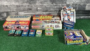 Huge Lot 1980s 1990s Vintage BASEBALL CARDS donruss Topps,Fleer KEN Griffey Jr - Picture 1 of 9