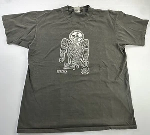 Vintage Celtica Islands Of The Barbarian RARE T-Shirt XL Black Single Stitch - Picture 1 of 8