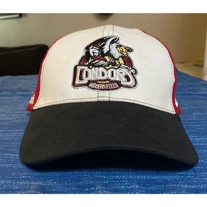 Sombrero de Hockey Vintage Bakersfield Condors Kuzz Ajustable SGA Promo 992A - Imagen 1 de 5