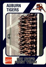 B2594- 1989 Auburn Coke 580 Football Card #s 1-250 -You Pick- 10+ FREE US SHIP