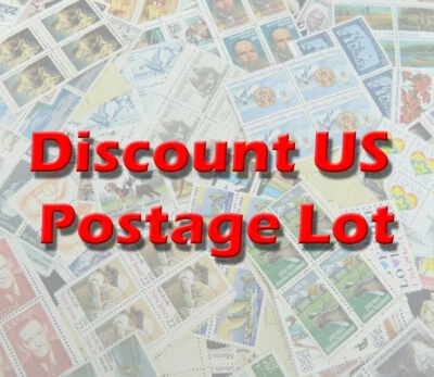 Discount Postage, $100 Face Value in 25¢ USPS Stamps - Image 1 of 2