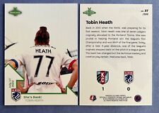 Tobin Heath 2022 Parkside NWSL Pronto Week 11 Card #57 /355 REIGN QTY
