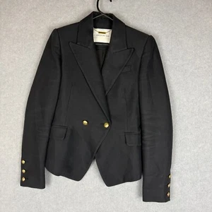 Camilla And Marc Jacket Womens AU 8 US 4 Marguerite Blazer Black Career RRP $699 - Picture 1 of 10