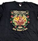 Santana 2006 All That I Am T- Shirt Women's Size Large New
